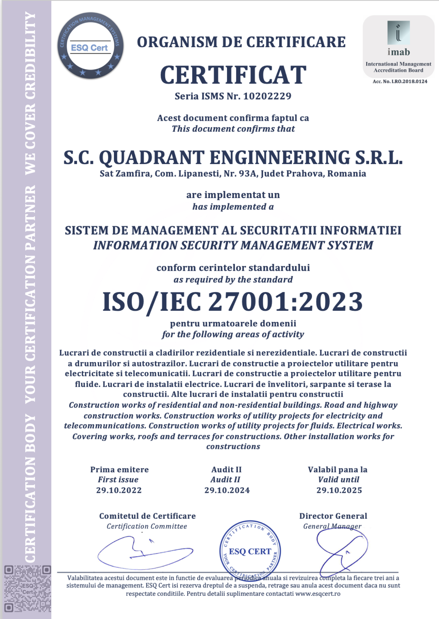 ISO/IEC 27001:2023